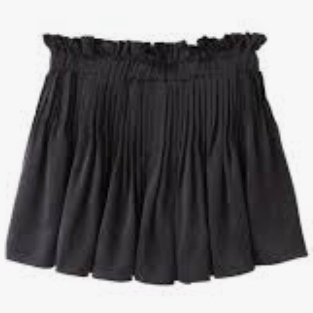 Isabel Marant Volga Silk Pleated Mini Skirt
